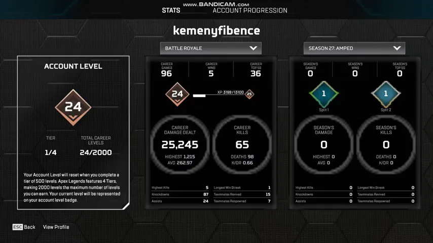 AP702 //Bloodhound Relic Heirloom Raven's Bite Bangalore Revenant Pathfinder 24 Lvl Rookie