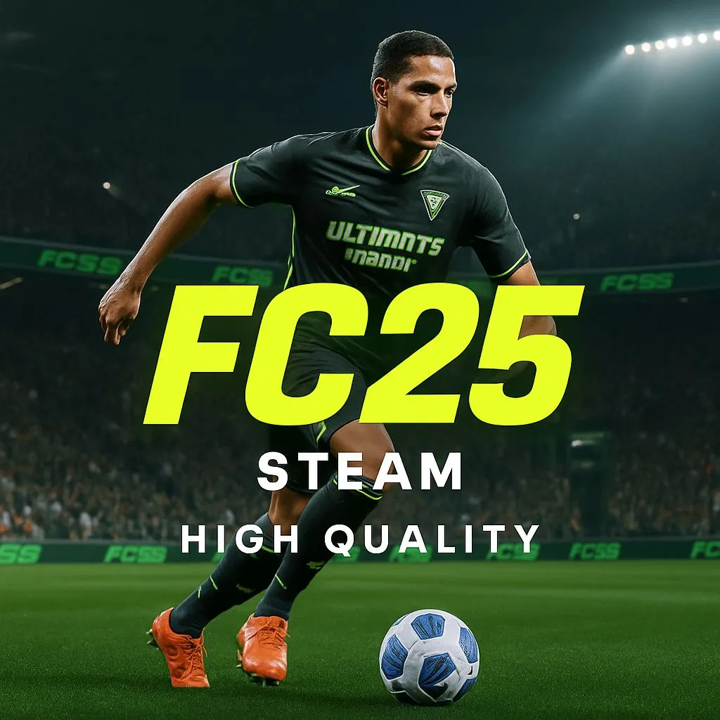 🌐 FC 25 Steam 💠 Editable Login 🎮 Fresh Launch ✅ No Hours Recorded #X9F2M