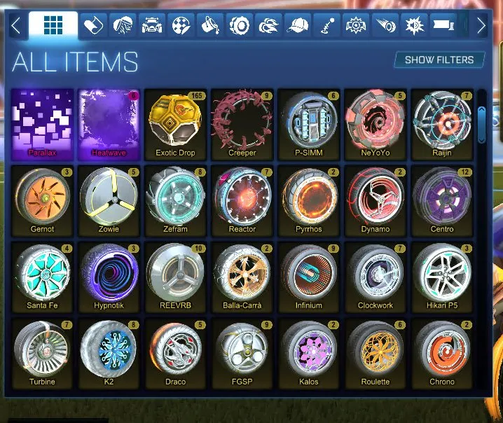 STOCK508 //Titanium White Octane, Fennec, Apex Titanium White & Black, Tactical Nuke Black & Titanium White, Big Splash, 165 Exotic Drops, Multiple Black Market Decals