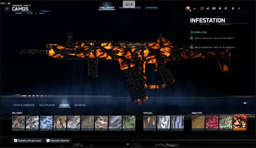 Singularity & Infestation ⚡🏆 | 💥 Prestige Master ❄️💧 | 🎯 1000+ Camos 💎 | ♨️ Full Access 🔐 | 👑 30+ Operators
