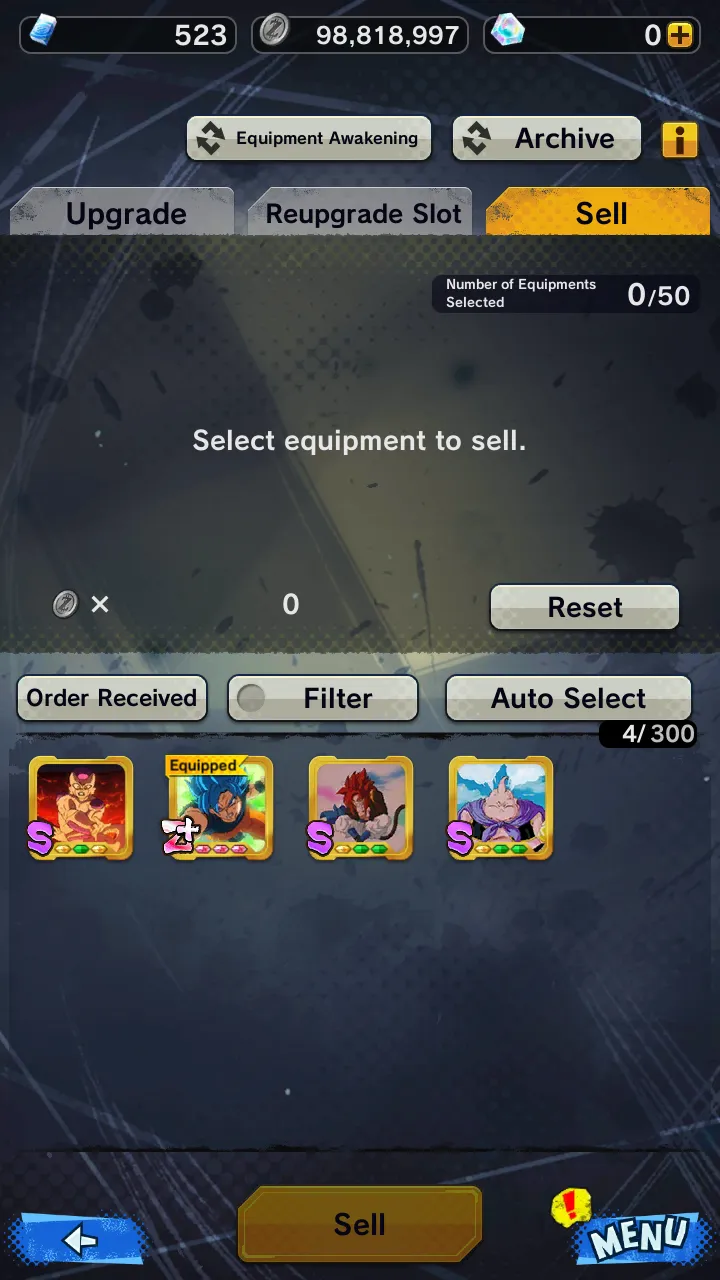 IOS+Android-ULTRA Buu Kid 8 Star-Legends Limited(Piccolo+Broly+Cell+Buu kid 7 star)-have Equi-DR177
