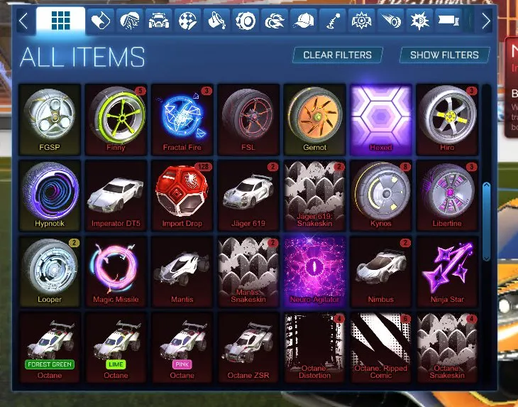STOCK587 //Fennec, Anodized Pearl, Over 250 Reward Drops, Premium Wheels & Decals