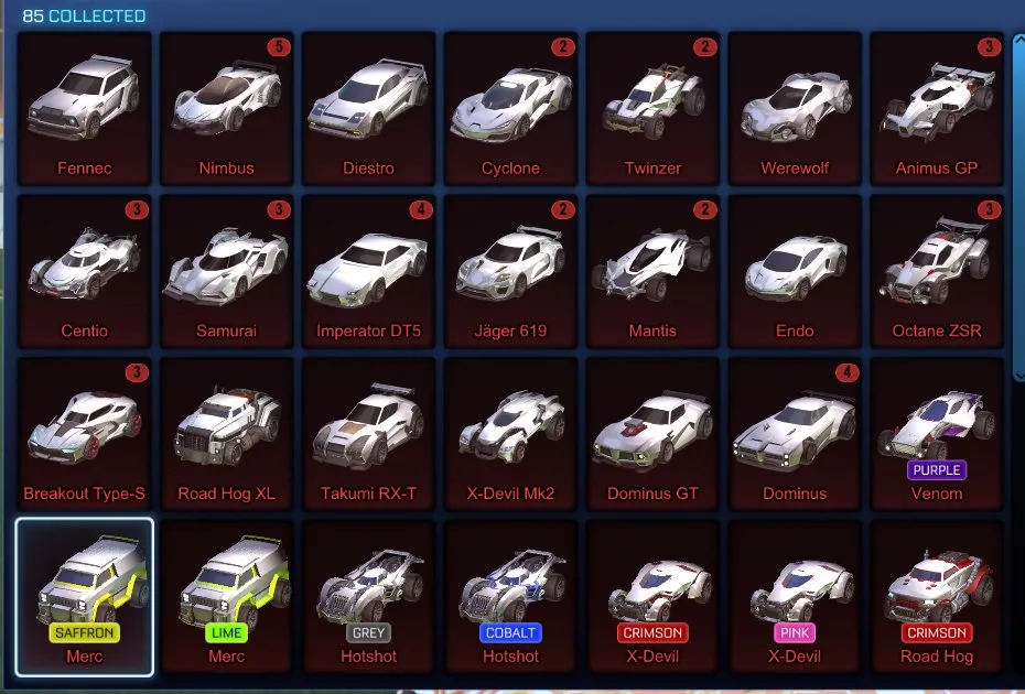 STOCK589 //Fennec, 400+ Black Market / Import / Exotic Items, 85 Cars