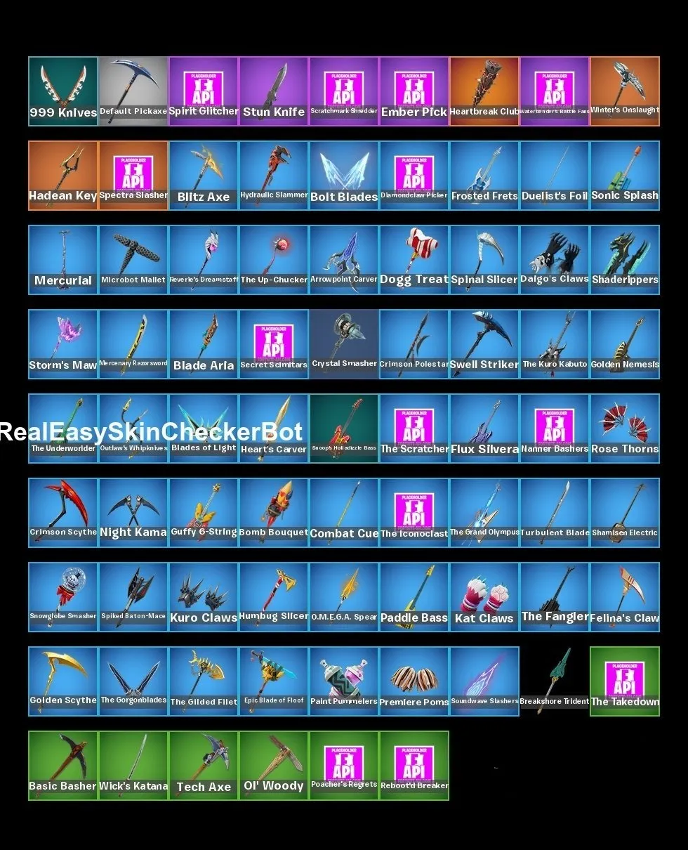 F1210 55 Skins | Includes Inferno (Season 8), Solid Snake, Peter Griffin, Medusa, Korra, Wavebreaker, Hope, Aphrodite, Yulejacket & More