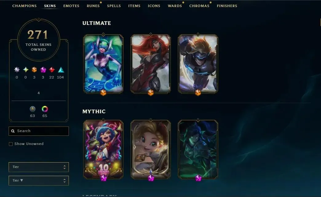 【EUW】Level 622 ✅ 169Champ/271Skin + 3Ultimate/3Mythic/22Legendary/104Epic ✅ Full Access 📧 🔥High Quality Account ⚡Instant Delivery️️️️️️️ ️️️️️ ⚡ Ranked Ready