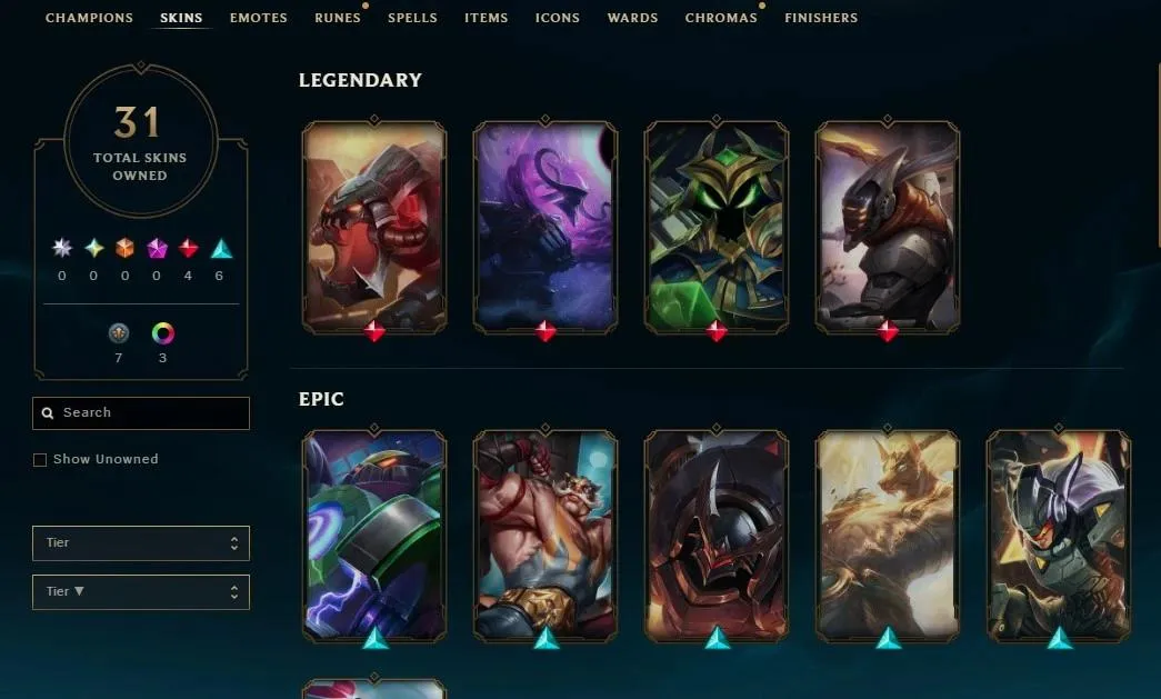 ⚠️【LAN】⸱ 💳 31 Skin⸱ 🎠 84 Champ⸱ 💠 Unranked⸱ 🐉 Level 148⸱ 🐉 Email Access⸱ 🧙 6035 BE⸱ 🧪 Honor 3⸱ 🧙 10 RP⸱ 🧪 2025 Ready #8EQS8SLA