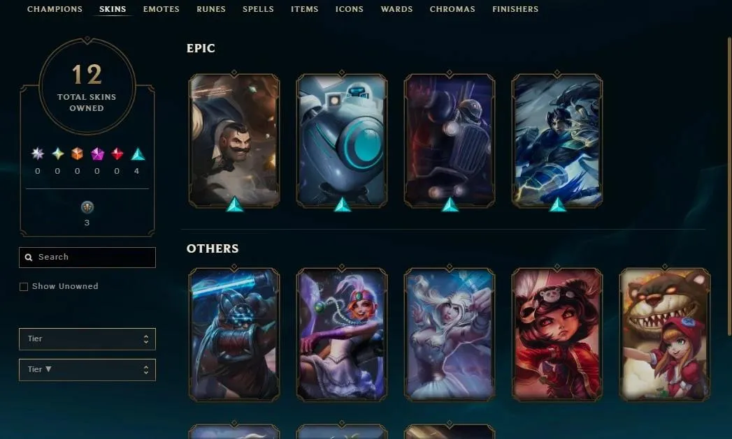 🔫【NA】⸱ ⚠️ 12 Skin⸱ ⚡ 37 Champ⸱ 🐉 Unranked⸱ ⚡ Level 30⸱ 🛡️ Email Access⸱ 📬 Honor 3⸱ 💳 1340 RP⸱ 🆙 1751 BE⸱ 📬 2025 Ready #O43CTTNA