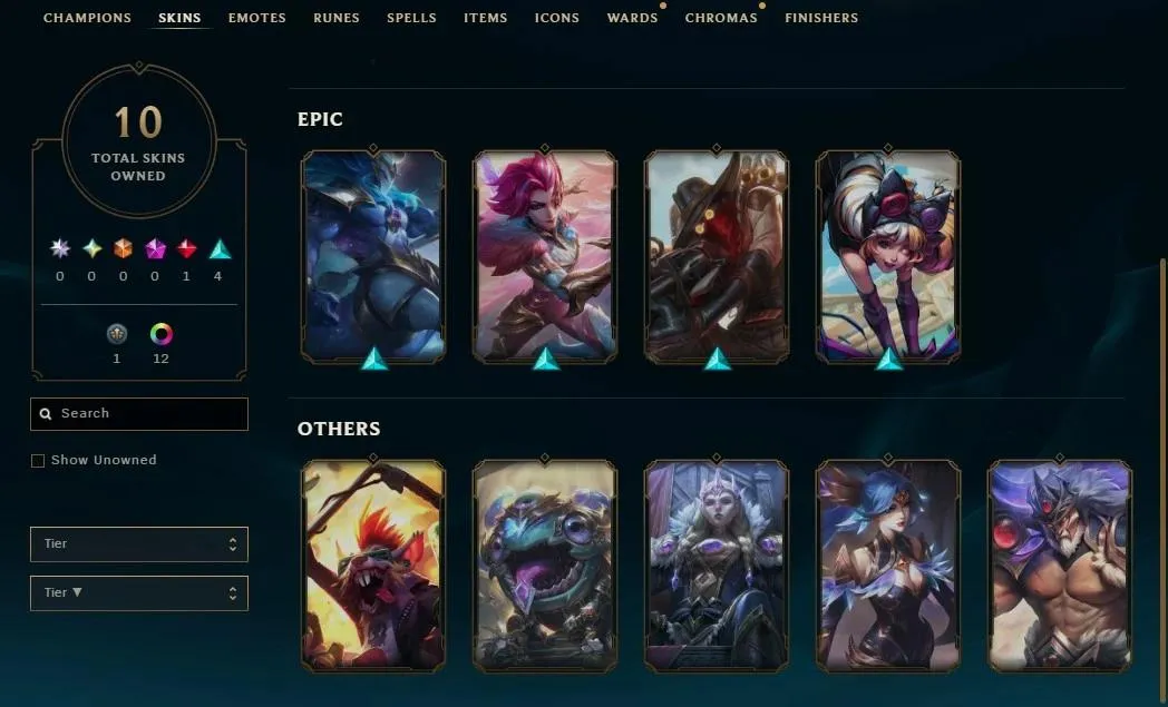 📬【NA】⸱ 🔫 10 Skin⸱ 🆙 57 Champ⸱ 🎠 Unranked⸱ 📬 Honor 3⸱ 💠 2025 Ready⸱ 💳 Level 59⸱ ⚡ 1670 BE⸱ 📬 75 RP⸱ 💬 Email Access #4NWR8JNA