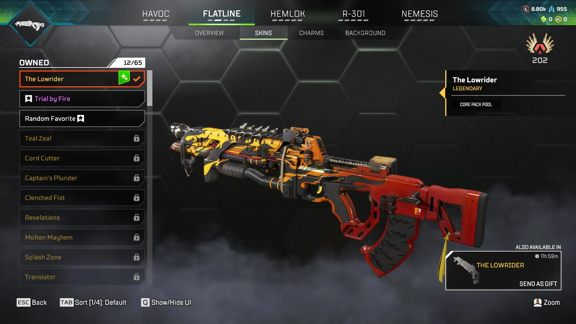 AP619 Heirloom Revenant Account with Death Grip, Imperial Assailant, Mail Order Monster, Sea Legs and Rare Weapon Skins