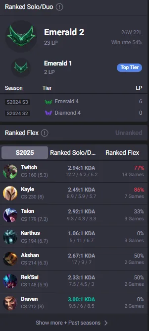 🔥LVL133 Emerald 2 23LP Handleveled💎86Champs 28Skins✅Lifetime Ownership Guarantee - Never Taken Back