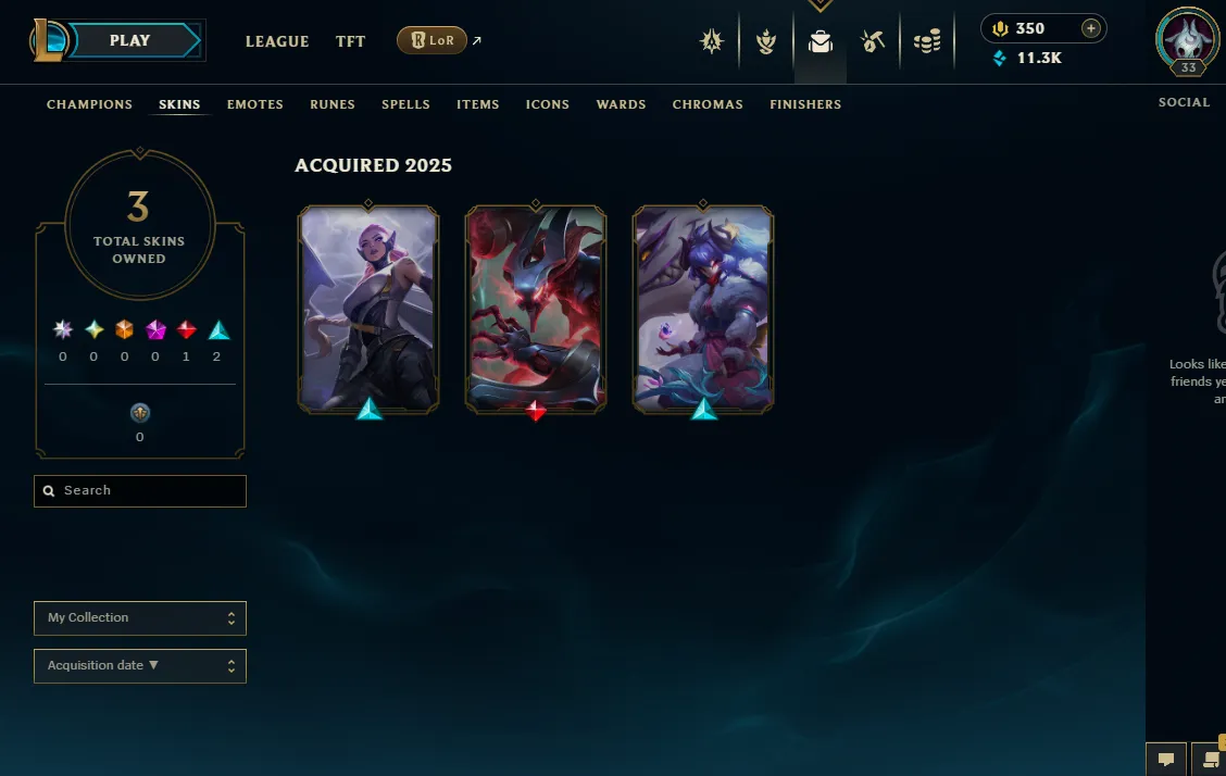 🌊 EUW ∙ Hand-leveled ⭐ Gold IV ∙ 60% Win Rate ✨ 350 RP ✅ Perfect Loot ✅ Changeable Riot ID💎 3 Skins ✔️ Full Recovery Info 🚚 Instant Delivery