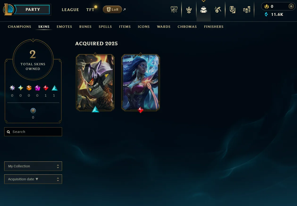 [EUW] Season 15 | Gold 4 %58 WR | 2 Skins | 11.6K BE | Honor 2 | 62 Champs | CHANGEABLE E-MAIL Wins: 18 Losses: 13