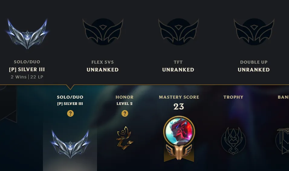 [EUW] Silver 3 (Placements) - 66.7 Win Rate - 6680 Be - Instant Delivery - Safe