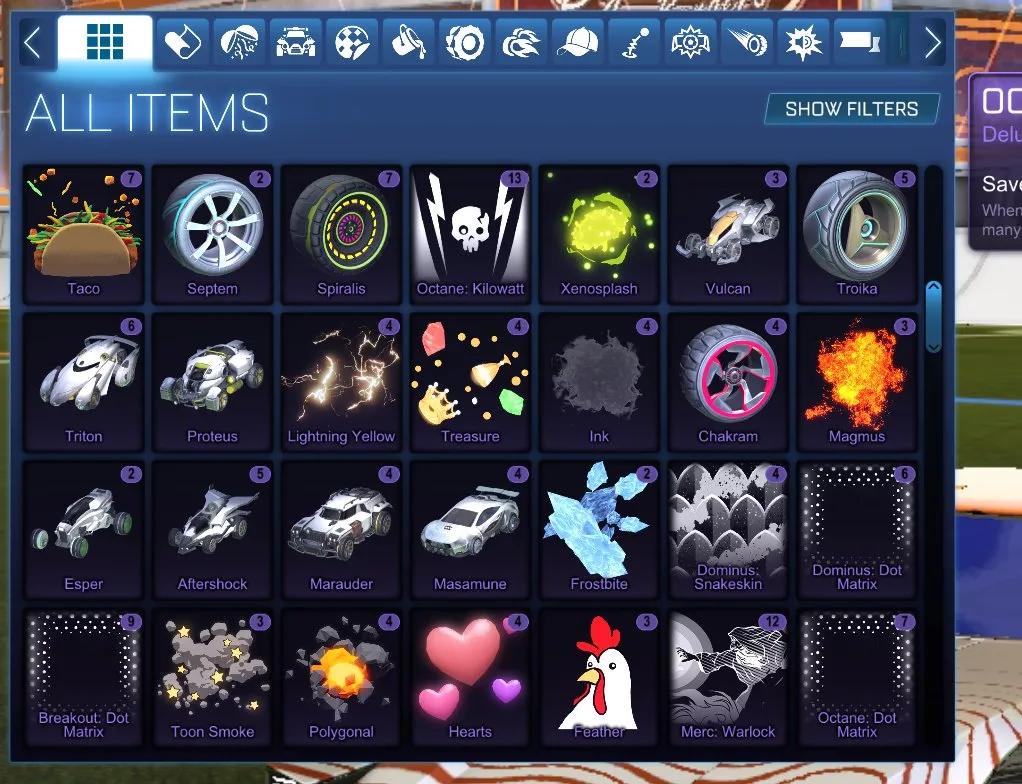 STOCK492  //TW Octane, Fennec, Full Apex Set, Mainframe, Fire God, Shattered, Solar Flare, 263 Exotic Drops