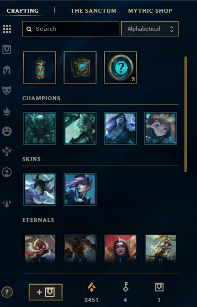 【EUW】GOLD 2 🌊5W 7L 🔥40 Champ 💎Recovery Info