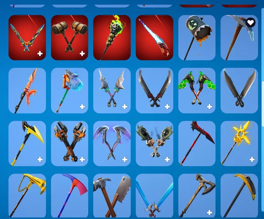 F850 Iconic, Psycho, Custom, Kylo & BP Chapter 1 Legendary Collection — 120+ Skins 