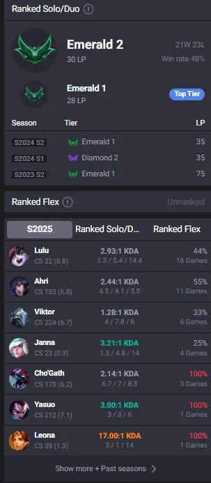 š„LVL53 Emerald 2 30LP Handleveledš50Champs 5Skins + LOOTāName Changeableā
Lifetime Ownership Guarantee - Never Taken Back