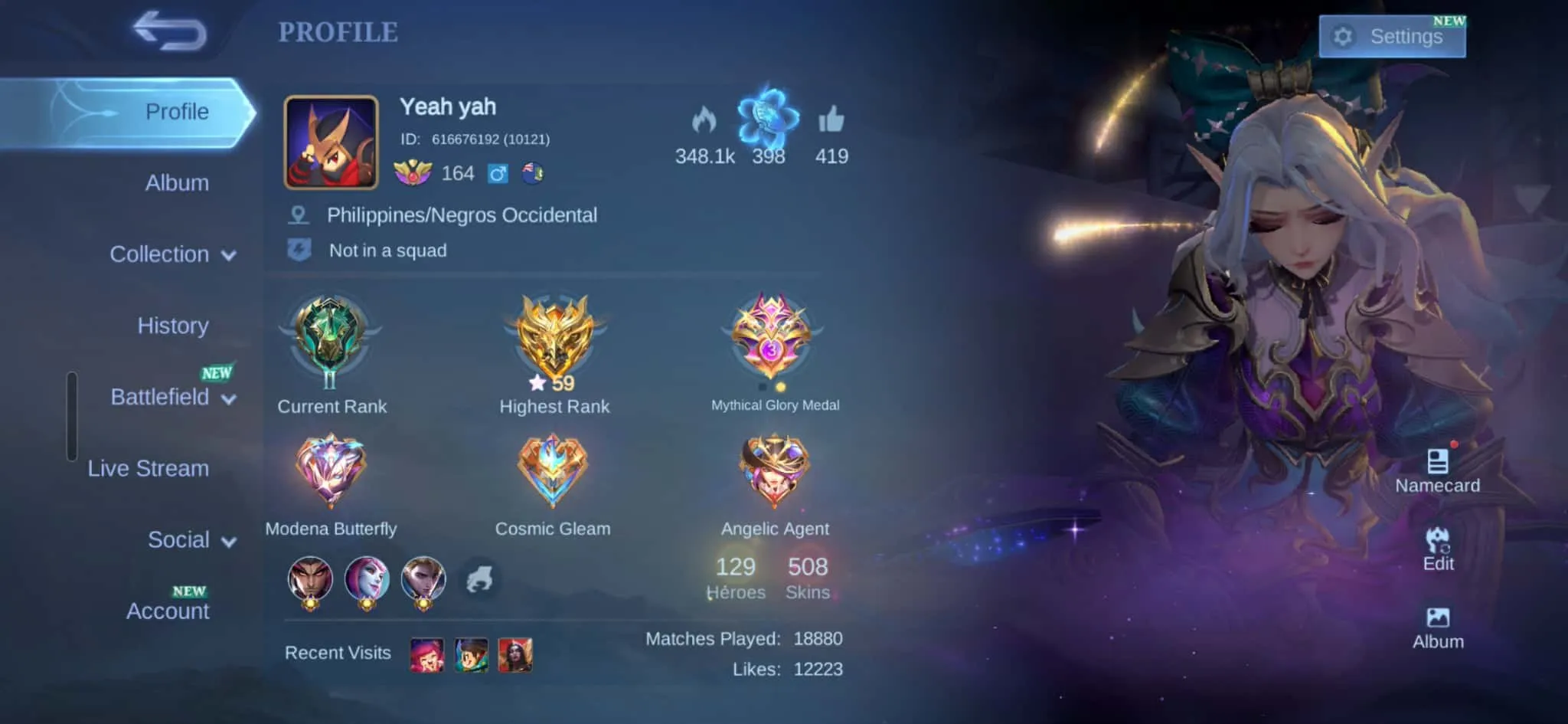 ML532 Mega Collector IV 3 Legend Ducati Zenith Selena 4 Aspirant KOF Guinevere Dyrroth 2 Prime Many Luckybox 508 Skins