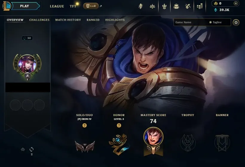 🌎 EUW 🏅 IRON 4 ✅ 41000+ BE ✅ 21 CHAMPIONS ✅ FULL ACCESS ✅ INSTANT DELIVERY ✅