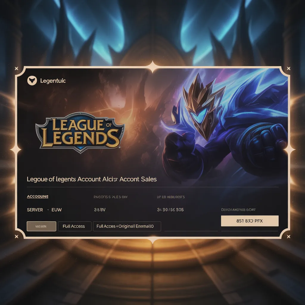EUW Smurf | Level 10-30 | Low Stock | FULL ACCESS