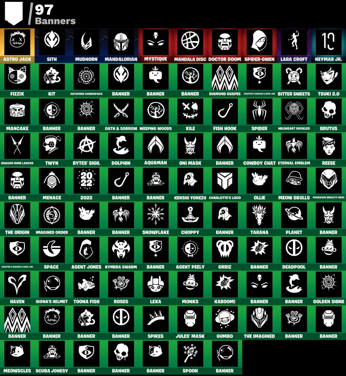 F1042 41 Skins Account with Neo Versa, Gold Midas, Cloud Striker, Point Patroller, DBD, GTA V, 1020 Vbucks 