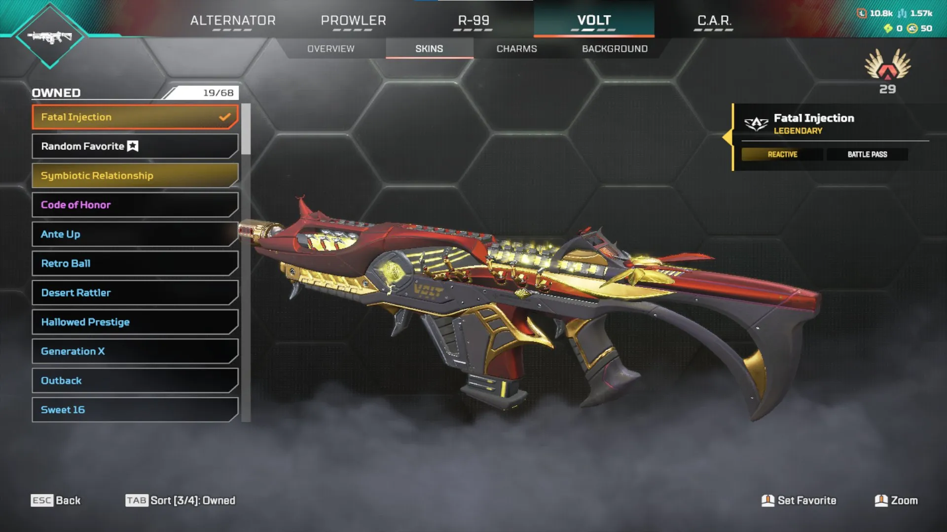 AP643 High Level 261 Account with 83 Legendary Items, 1 Exotic, Reactive Molten Soul Spitfire, Reactive Fatal Injection Volt, Wild West 30-30, Quicksilver Pathfinder