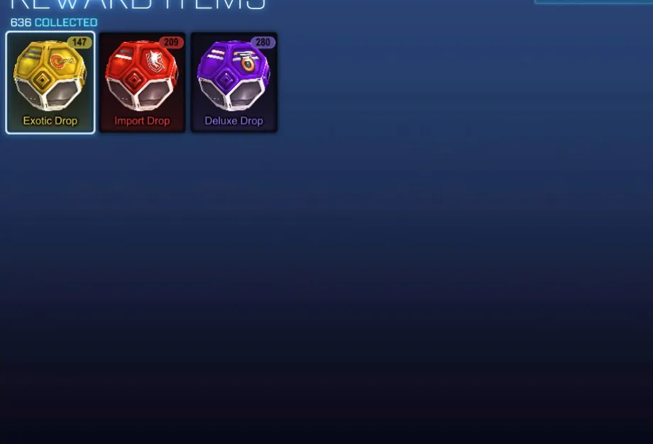 STOCK480 //636 Reward Chests: 147 Exotic, 209 Import, 280 Deluxe – Limited Edition Epic Games Account