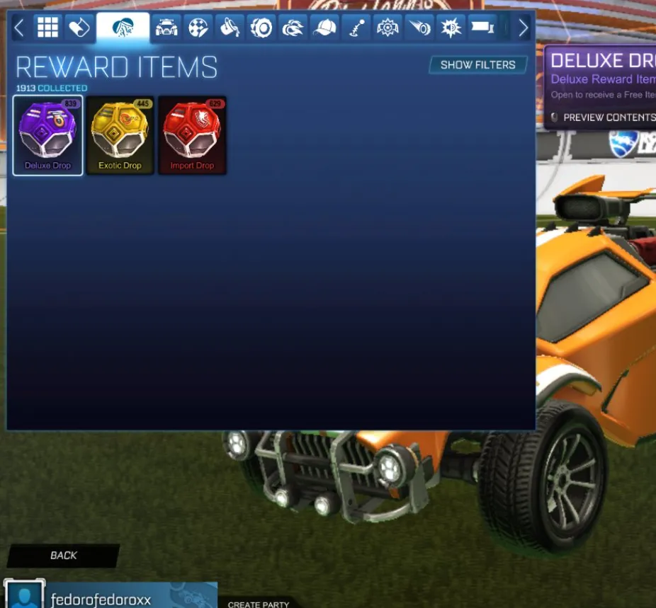 STOCK510 //1900+ Reward Drops, 839 Deluxe, 445 Exotic, 629 Import