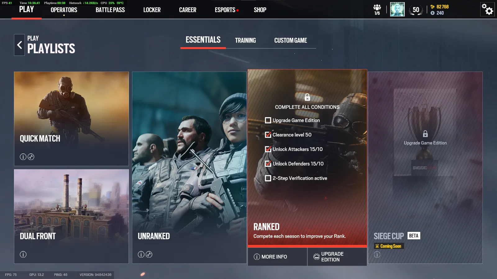 🚀【Steam】 Level 50 ✨ Standard Edition ✅RANKED READY ⚡80K Renowns 🌊 20+ Alpha Packs ✅ Full Access 🌟 Instant Delivery 🚀 