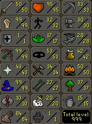 OSRS Account - [ Maxed 50 ATT Infernal Pure ] 99 STR | 99 RANGE | 99 Magic | 83 CON | Infernal Cape | Dizana's Quiver | Mithril Gloves | AVA | DT | Horror From The Deep | CB Lvl 77 #73303955