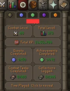 OSRS Account - [ No Email Set ] [ Max STR Pure ] 40 ATT / 99 STR / 90 RAN #440194