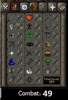 OSRS Account- [ No Email Set ] - 90 STR [ Obby Mauler Pure ] #435298
