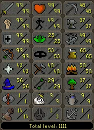 OSRS Account - [ 100% Hand Job ] 99 ATT | 99 STR | 99 DEF | 99 RANGE | Infernal Cape | Quiver | B Gloves | Rare Legacy #119266457