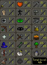 OSRS Account - Ironman Account [ No Email Set ] 99 FM | 83 Hunter | Banked Crates | 67 Fletching | 65 WC #46714979