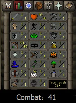 OSRS Account - [ No Email Set ] - 60 RANGE #435118