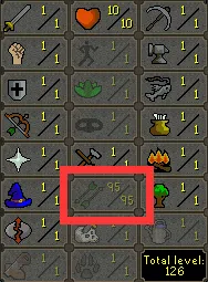 OSRS Account - [ 100% Manual | No Email Set ] 95 Fletching - CB LVL 3 #1051555