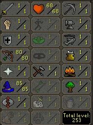OSRS Account- [ No Email Set ] 85 MAGIC / 80 RANGE #435034