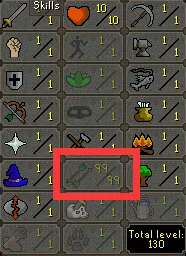 OSRS Account - [ 100% Manual | No Email Set ] 99 Fletching - CB LVL 3 #1051563