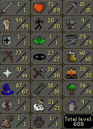 OSRS Account - Rare Max STR DWH Account [ Legacy Login ] 99 STR | 76 Range | 67 Mage | Infernal Cape | Quiver | Mith Gloves | Ava | Horror From The Deep | CB LVL 65 #87722407