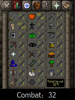 OSRS Account- [ No Email Set ] - 60 STR [ Obby Mauler Pure ] #435280