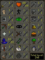 OSRS Account- [ No Email Set ] 80 MAGIC / 80 RANGE #435028