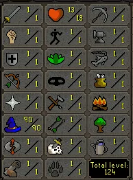 OSRS Account- [ No Email Set ] 90 MAGIC #435010