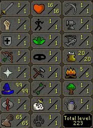 OSRS Account- [ No Email Set ] 99 MAGIC / 65 CON #435022