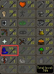 OSRS Account - 99 Magic Quested Pure - [ No Email Set ] DT - Ancients - Mithril Gloves - God Book - Ava #1019065