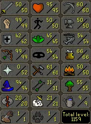 OSRS Account - [ Maxed 50 ATT Infernal Zerker ] 42 DEF | 99 STR | 99 RANGE | 94 Magic | Infernal Cape | Dizana's Quiver | B Gloves | Lunars | Full Void Set | Torso | CB Lvl 89 #91884227