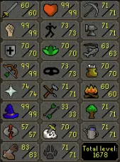 OSRS Account - [ Maxed 60 Attack Infernal Piety Beast ] Infernal Cape | MM2/DS2/Song Of The Elves | Bgloves | Lunars | Elite Void All Helms | Fremennik Exiles Done | Rigour Unlocked | Max House #1318041