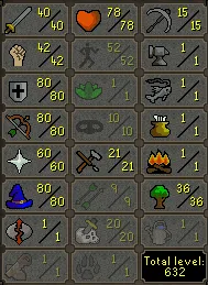 OSRS Account - Zulrah Alts - [ No Email Set ] 80 DEF - 80 RANGE - 80 MAGE - Ava - Animal Mage Arena 2 #1264333