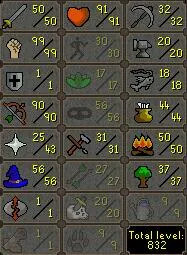 Gmaul Pure Pk Ready | 50 Attack | 99 Strength | 1 Defense | 90 Ranged | Desert Treasure | Mithril Gloves | God Book | Ava #1568363