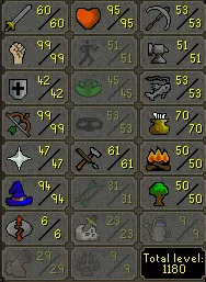 OSRS Account - [ Max Zerker ] [ No Email Set ] 60 ATT - 42 DEF - 99 STR - 99 RANGE - 94 Magic - Barrows Gloves - Ava - Fire Cape - CB LVL 91 #1478703