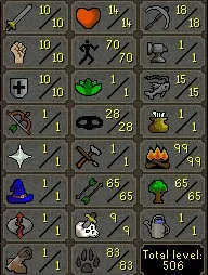 OSRS Account - HCIM Hardcore Iron Account [ No Email Set ] 70 Agil | 99FM | 83 Hunt | Full Graceful | Banked Crates #447200